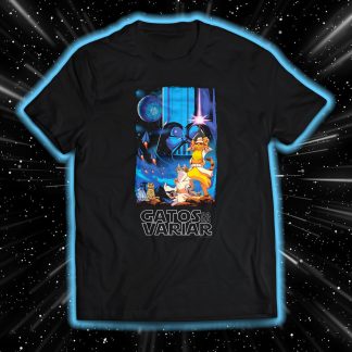 Playera "Guerra Galáctica" - Gatos para variar (PREVENTA)