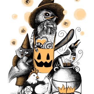 Print Colección Especial Sra. Gig - Halloween