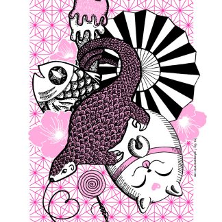 Print Colección Especial Sra. Gig - Pangolín